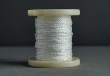 Twisted quartz fiber rope