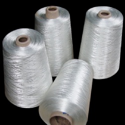Quartz hollow yarn